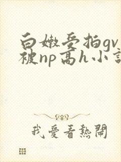 白嫩受拍gv片被np高h小说