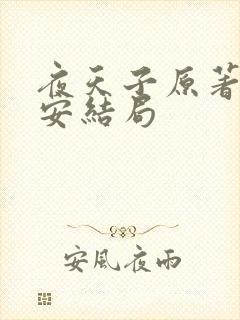 夜天子原著叶小安结局