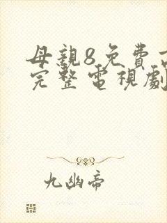母亲8免费高清完整电视剧