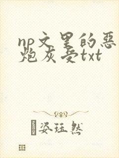 np文里的恶毒炮灰受txt