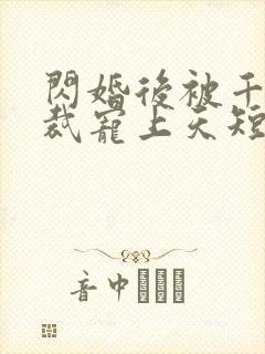 闪婚后被千亿总裁宠上天短剧沈沐