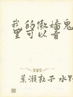 我的傲娇鬼夫哪里可以看