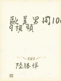 欧美男同1069视频