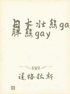 日本壮熊gay胖熊gay