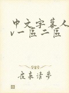 中文字幕人妻av一区二区