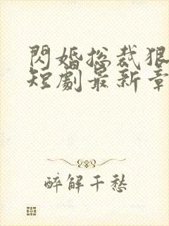 闪婚总裁狠狠宠短剧最新章节更新封面