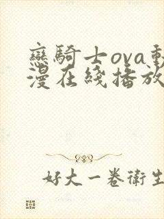 恋骑士ova动漫在线播放封面