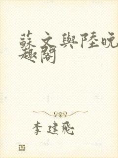 苏文与陆晚风笔趣阁封面