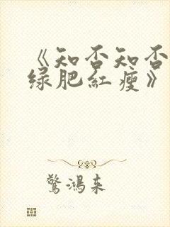 《知否知否应是绿肥红瘦》免费观看