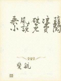 乘风破浪薛家良小说免费阅读笔趣阁封面