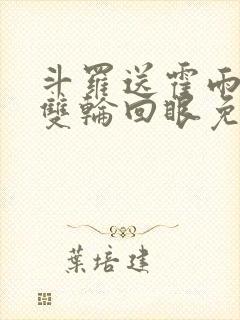 斗罗送霍雨浩一双轮回眼免费