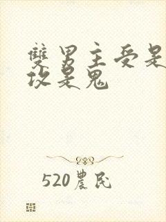 双男主受是人,攻是鬼