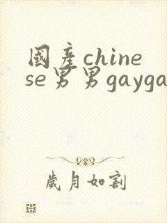 国产chinese男男gaygayxnxx