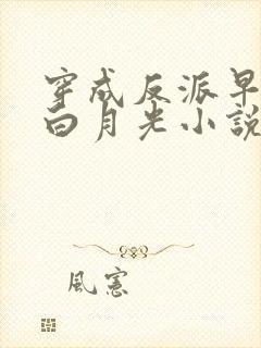 穿成反派早死的白月光小说txt下载