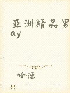 亚洲精品男同gay