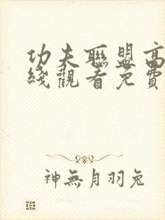功夫联盟高清在线观看免费完整版