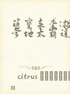 萌宝来袭:总裁爹地太霸道封面