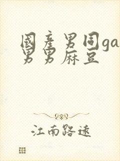 国产男同gay男男麻豆