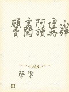 顾寒阿傻小说免费阅读无弹窗
