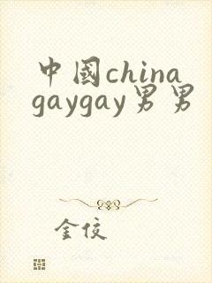 中国chinagaygay男男