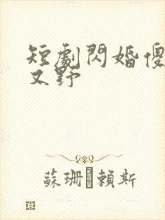 短剧闪婚傻妻甜又野封面