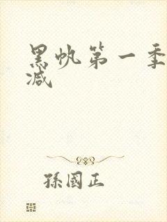 黑帆第一季无删减