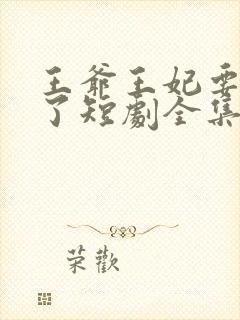 王爷王妃要和离了短剧全集