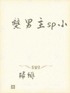 双男主sp小说封面