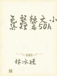 色系辣文小说合集短篇50h