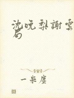 沈晚梨谢云迟结局