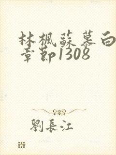 林枫苏慕白最新章节1308
