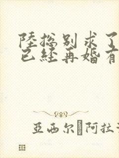 陆总别求了夫人已经再婚有娃了短剧免费观看封面