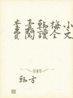 李青韩梅小说免费阅读全文最新章节