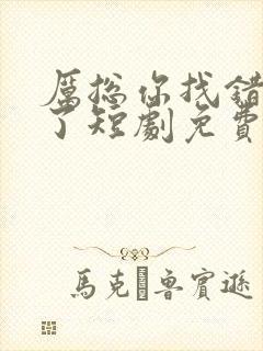 厉总你找错夫人了短剧免费观看