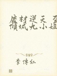 废材逆天 至尊倾城九小姐