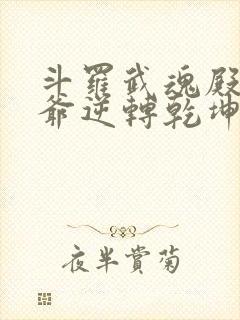 斗罗武魂殿二大爷逆转乾坤