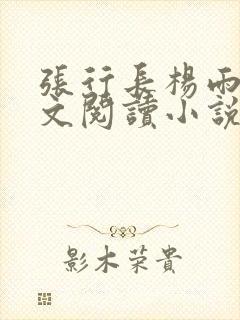 张行长杨雨婷全文阅读小说