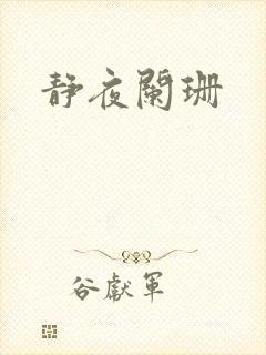 静夜阑珊