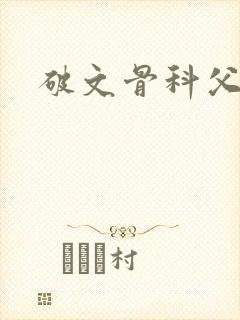 破文骨科父女封面