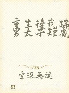重生后我踹了渣男太子短剧免费观看