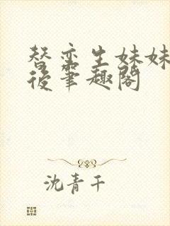 替孪生妹妹侍寝后笔趣阁封面