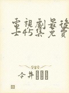 电视剧最后的战士45集免费观看