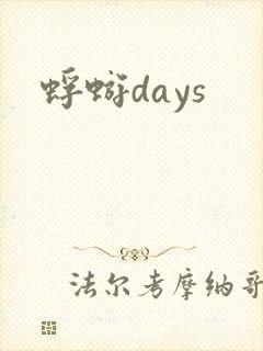 蜉蝣days