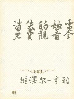 消失的她电视剧免费观看全集高清封面