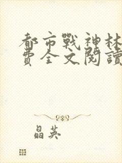 都市战神林北免费全文阅读