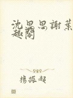 沈思思谢叶明笔趣阁