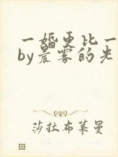 一婚更比一婚高by晨雾的光的小说
