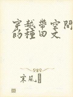 穿越带空间发家的种田文封面