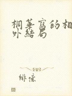 桐华写的相柳番外结局封面