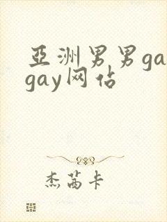 亚洲男男gaygay网站